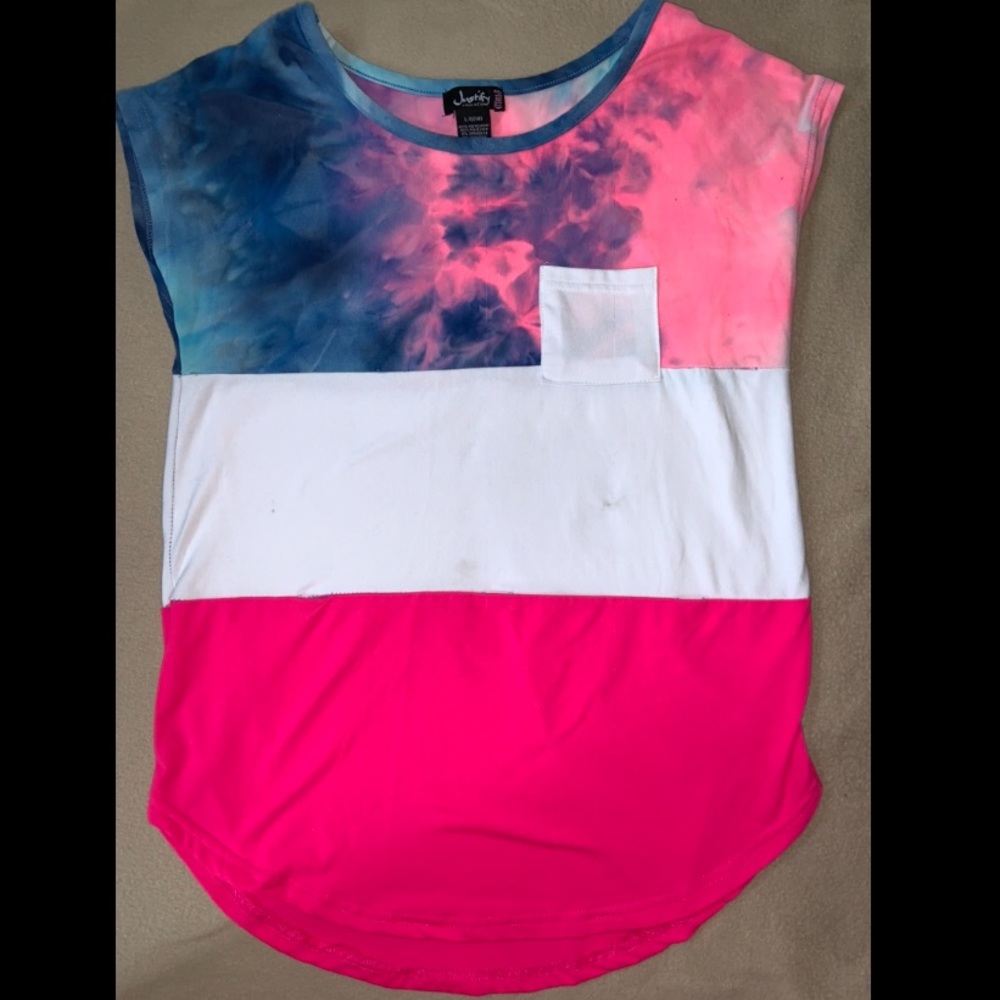 Tie Dye Causal T-shirt